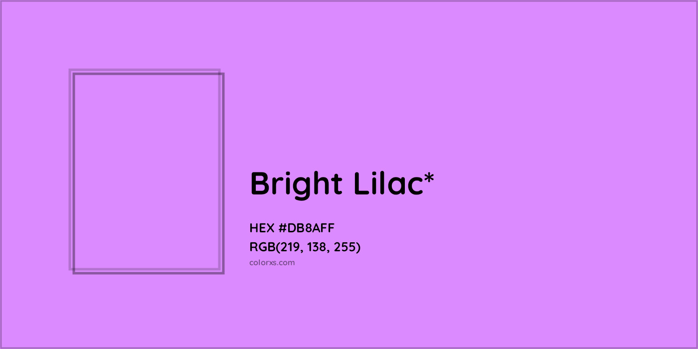 HEX #DB8AFF Color Name, Color Code, Palettes, Similar Paints, Images