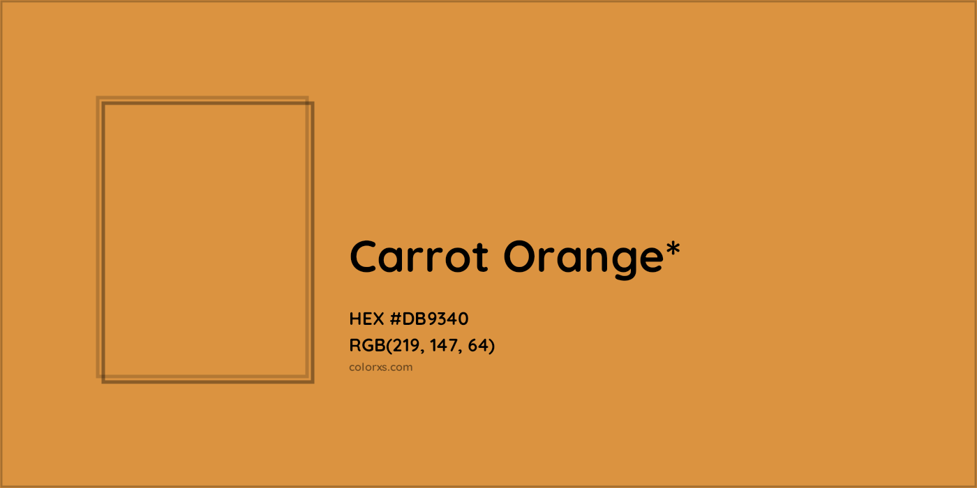 HEX #DB9340 Color Name, Color Code, Palettes, Similar Paints, Images