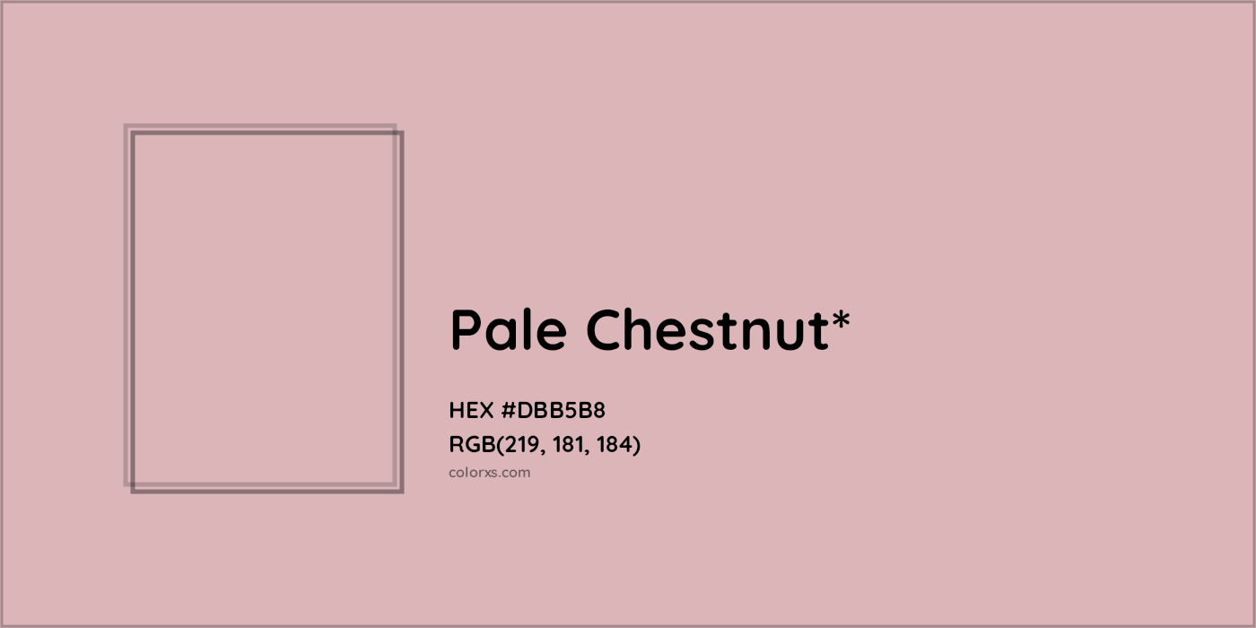 HEX #DBB5B8 Color Name, Color Code, Palettes, Similar Paints, Images