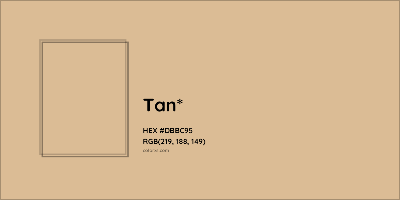 HEX #DBBC95 Color Name, Color Code, Palettes, Similar Paints, Images