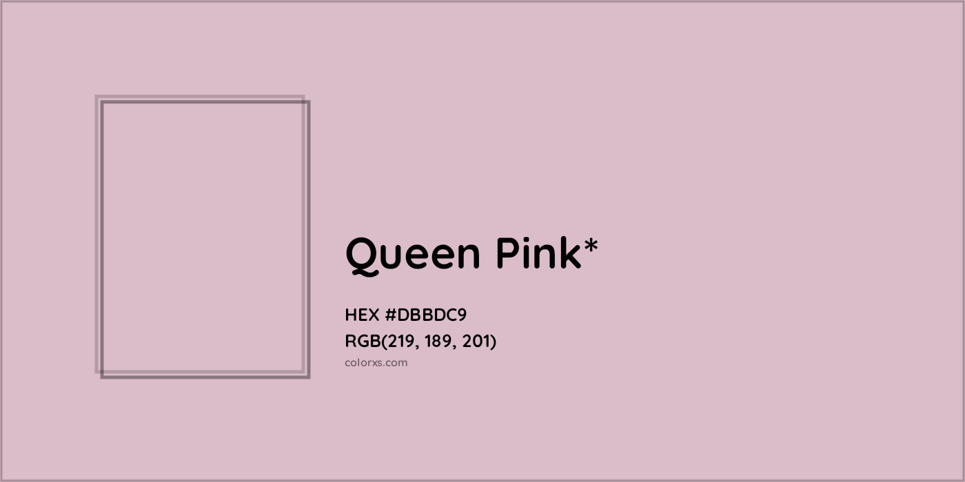 HEX #DBBDC9 Color Name, Color Code, Palettes, Similar Paints, Images