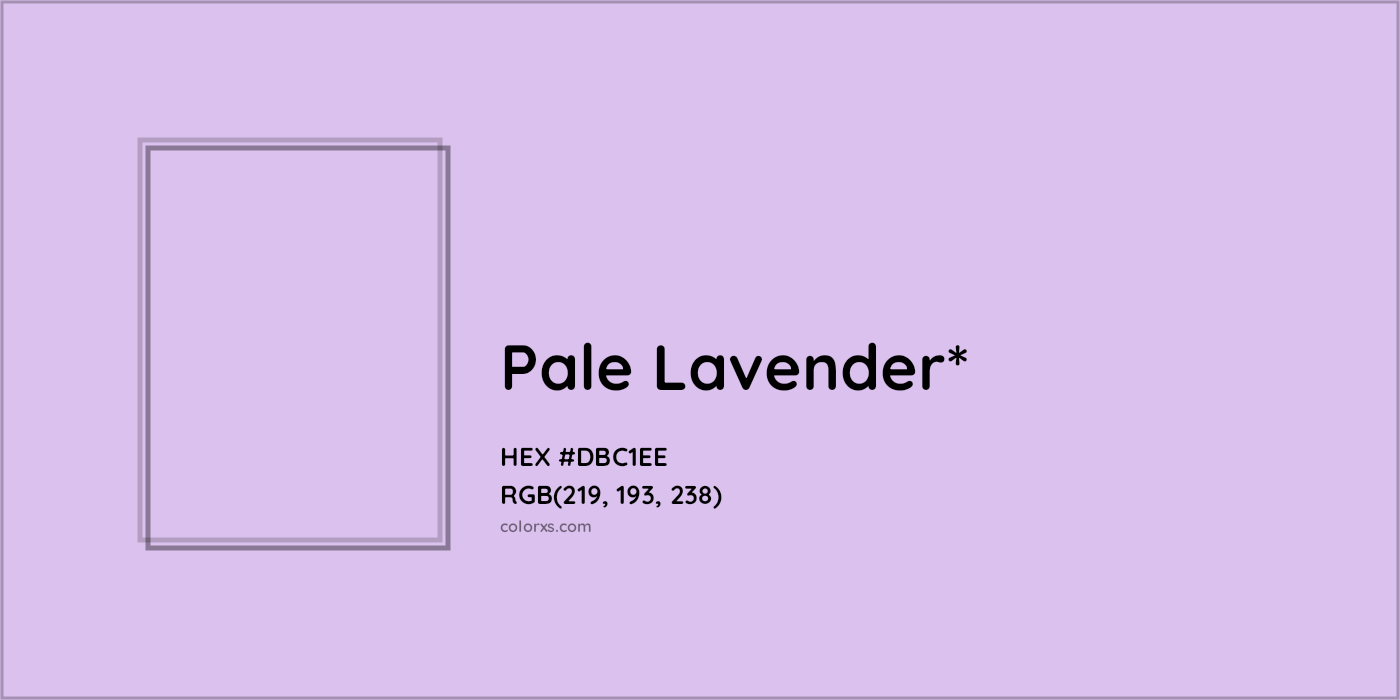 HEX #DBC1EE Color Name, Color Code, Palettes, Similar Paints, Images