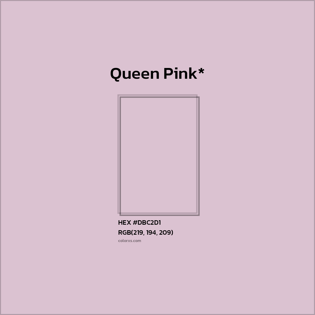 HEX #DBC2D1 Color Name, Color Code, Palettes, Similar Paints, Images