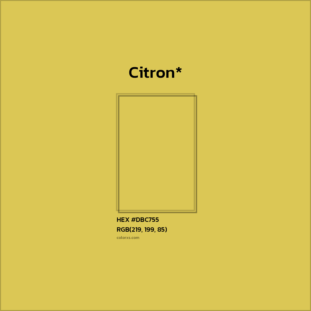 HEX #DBC755 Color Name, Color Code, Palettes, Similar Paints, Images