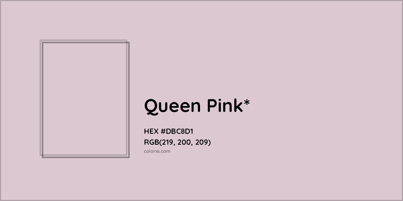 HEX #DBC8D1 Color Name, Color Code, Palettes, Similar Paints, Images
