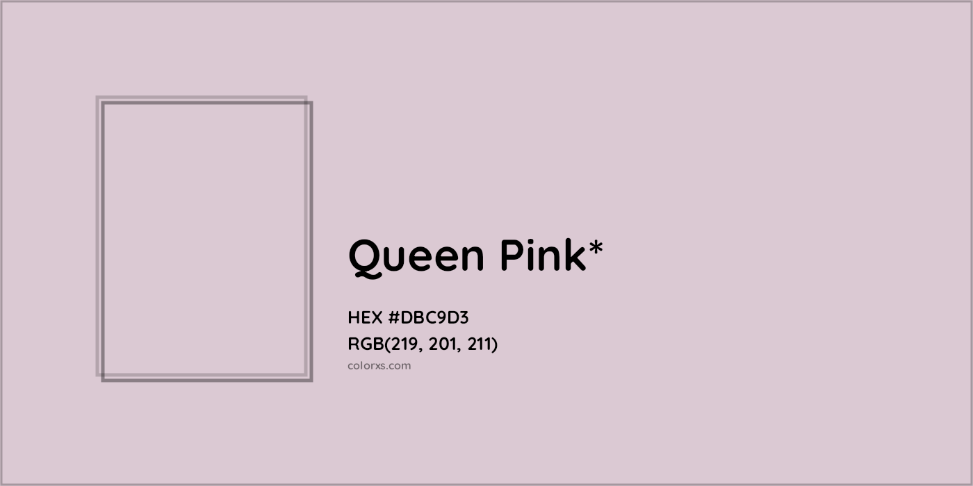 HEX #DBC9D3 Color Name, Color Code, Palettes, Similar Paints, Images