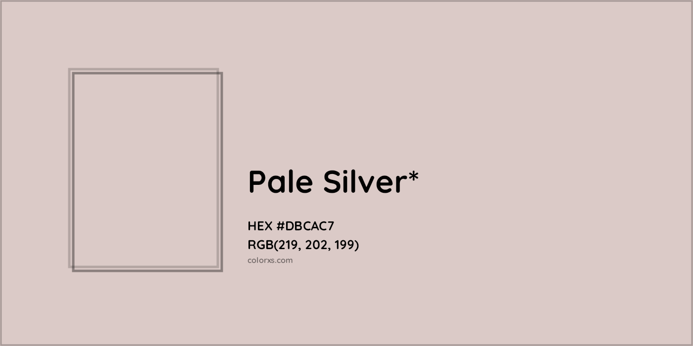 HEX #DBCAC7 Color Name, Color Code, Palettes, Similar Paints, Images
