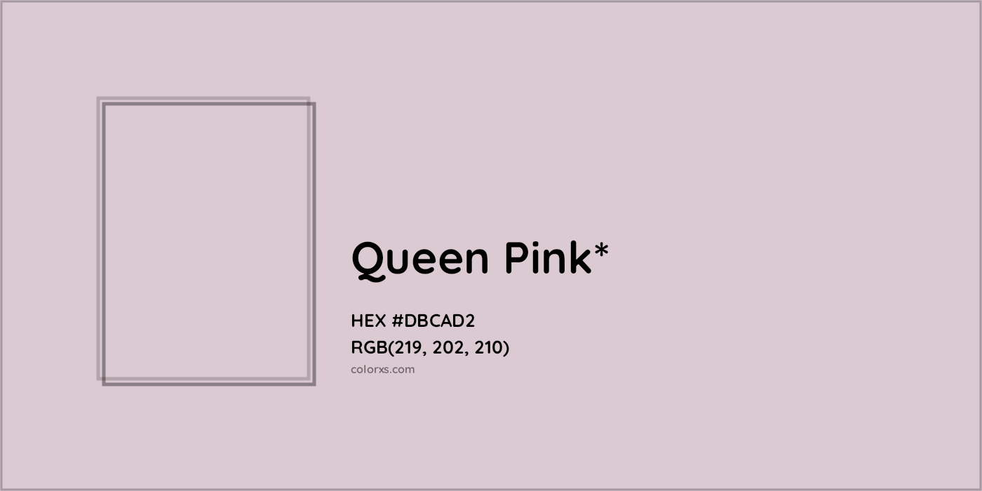 HEX #DBCAD2 Color Name, Color Code, Palettes, Similar Paints, Images