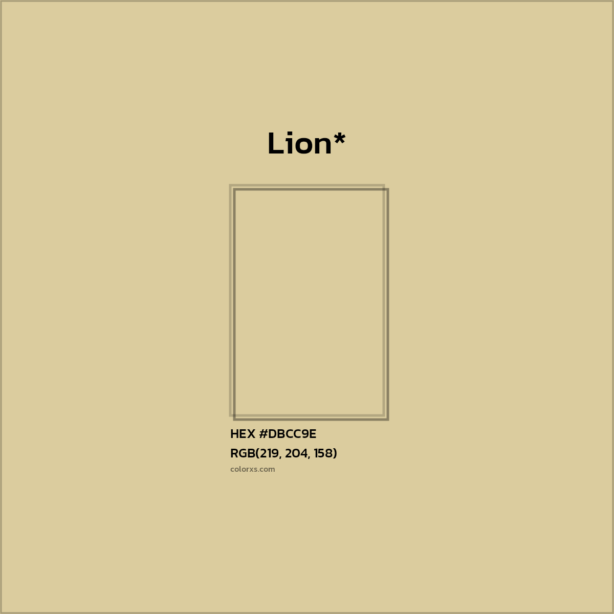 HEX #DBCC9E Color Name, Color Code, Palettes, Similar Paints, Images