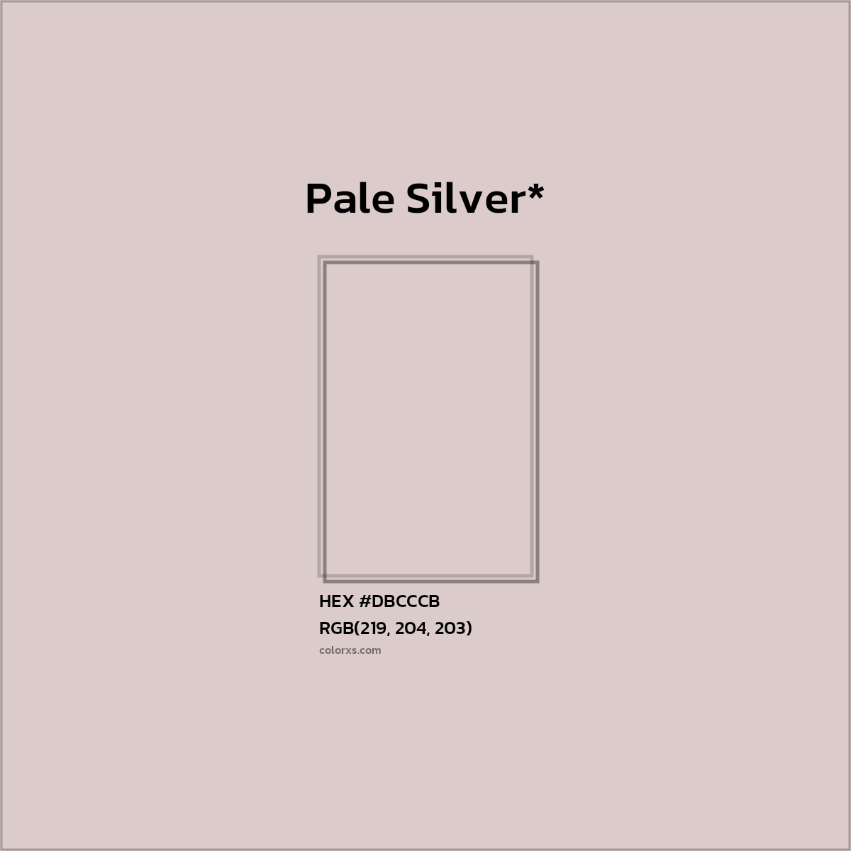 HEX #DBCCCB Color Name, Color Code, Palettes, Similar Paints, Images
