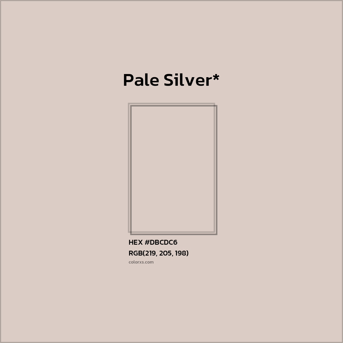 HEX #DBCDC6 Color Name, Color Code, Palettes, Similar Paints, Images
