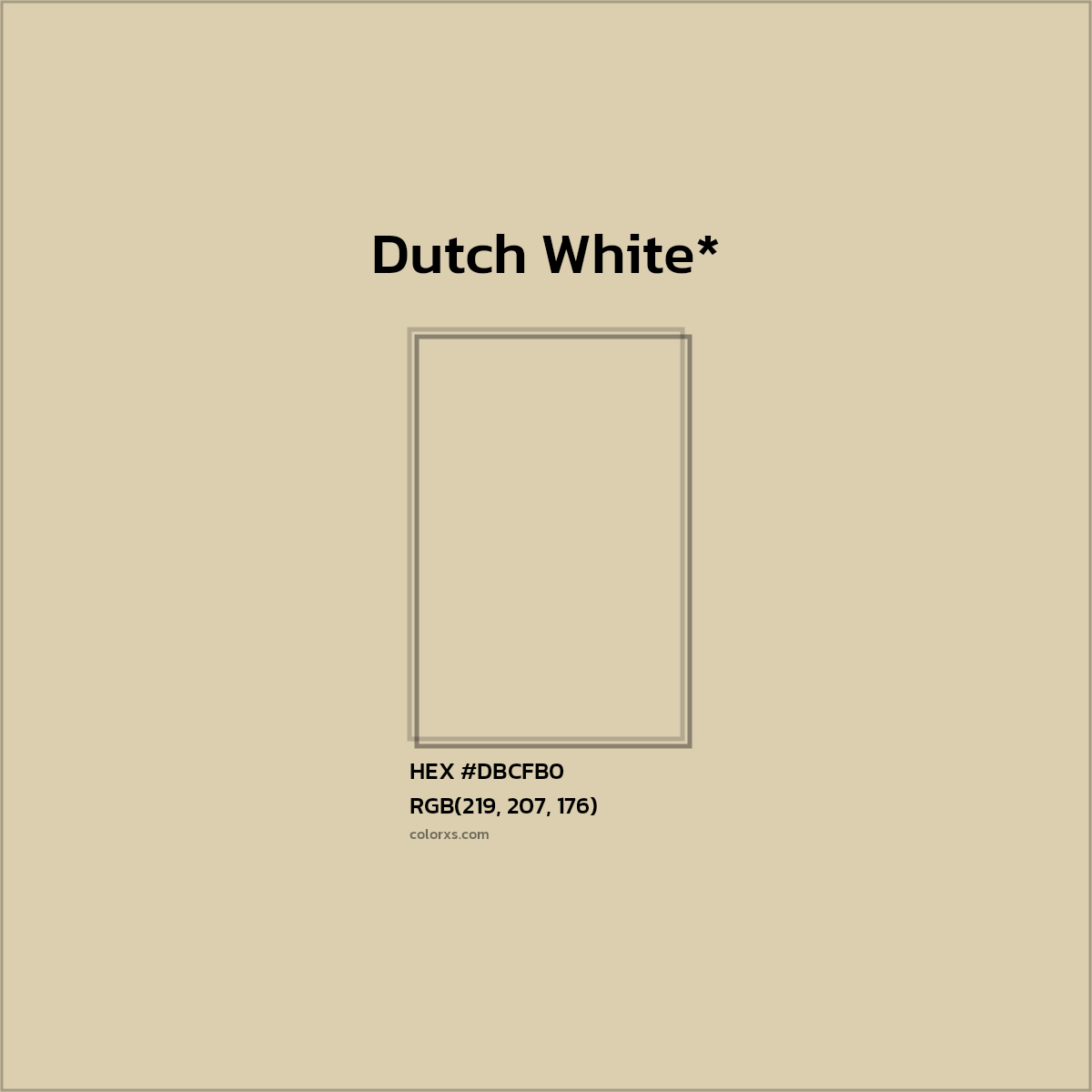 HEX #DBCFB0 Color Name, Color Code, Palettes, Similar Paints, Images