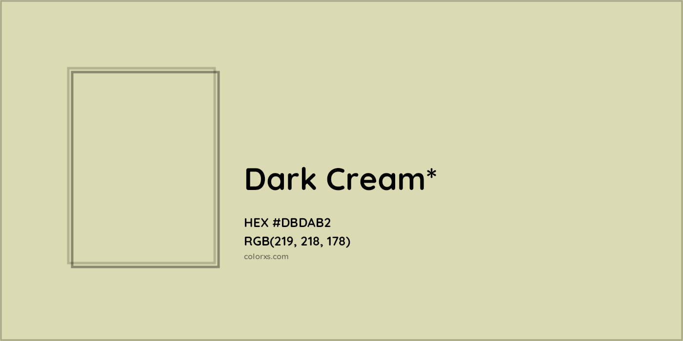 HEX #DBDAB2 Color Name, Color Code, Palettes, Similar Paints, Images