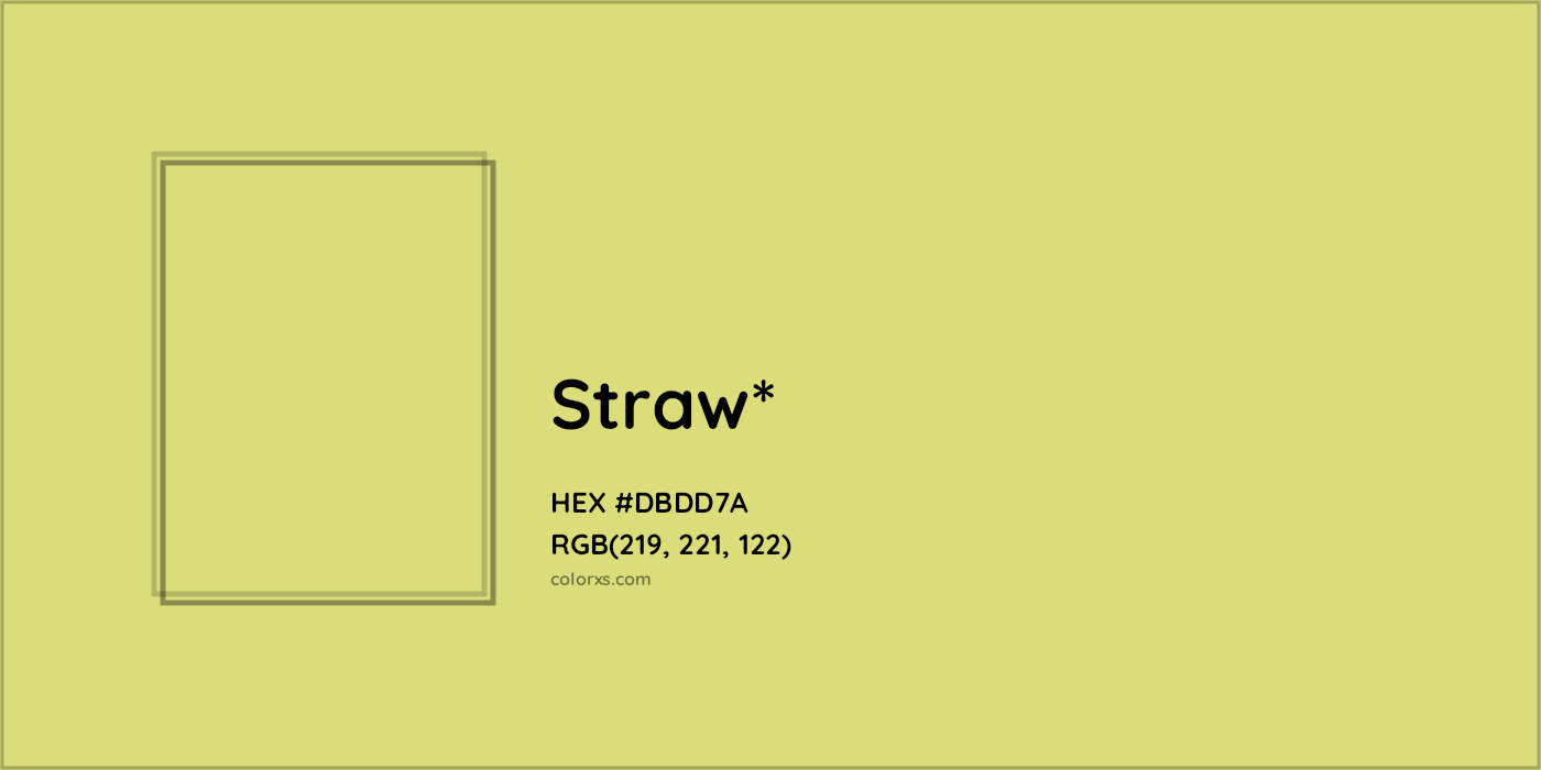 HEX #DBDD7A Color Name, Color Code, Palettes, Similar Paints, Images