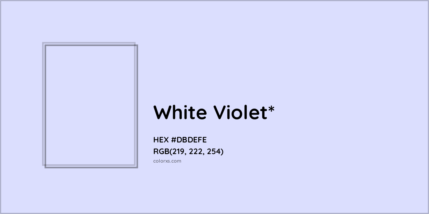 HEX #DBDEFE Color Name, Color Code, Palettes, Similar Paints, Images