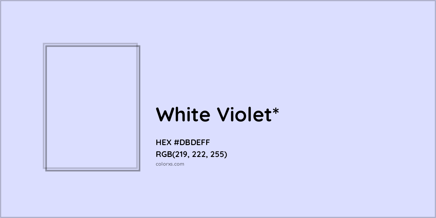HEX #DBDEFF Color Name, Color Code, Palettes, Similar Paints, Images