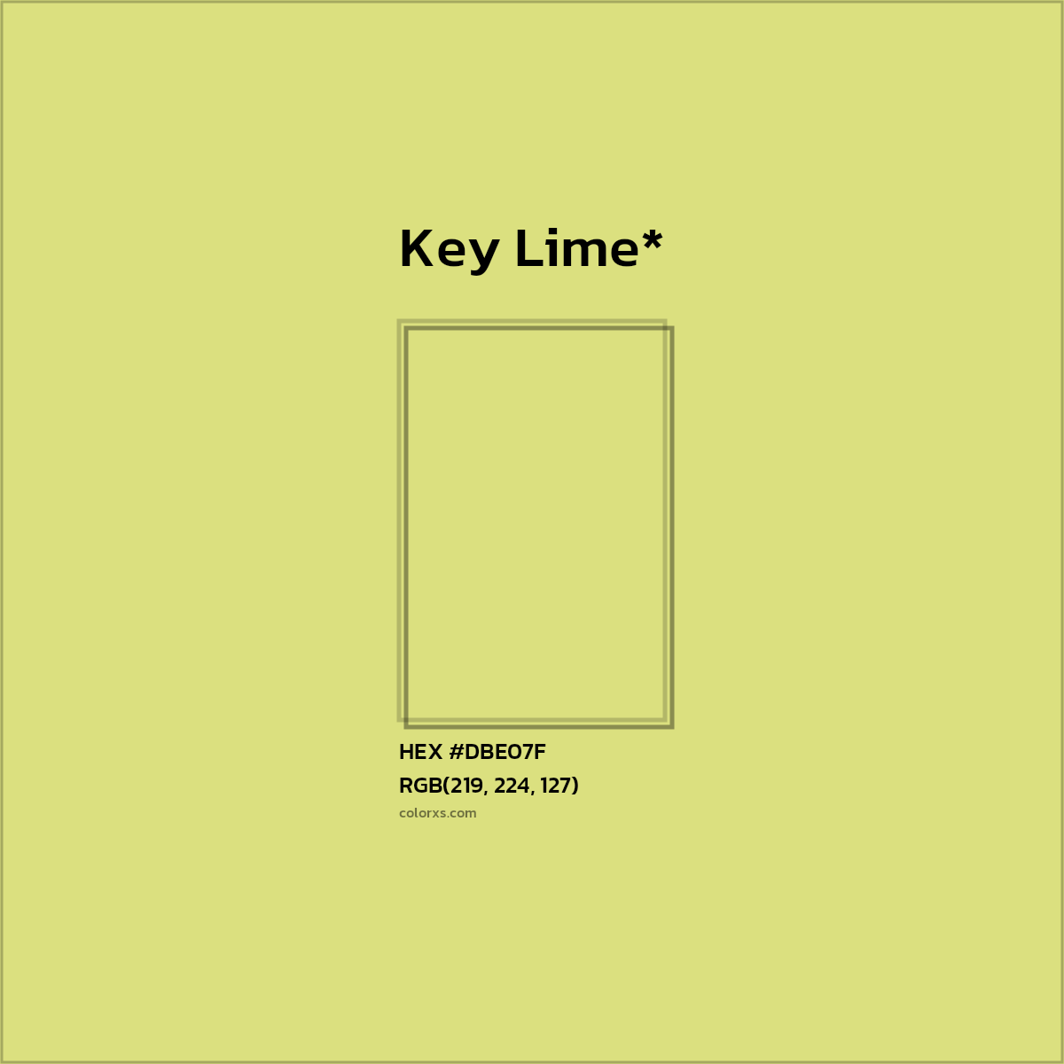 HEX #DBE07F Color Name, Color Code, Palettes, Similar Paints, Images