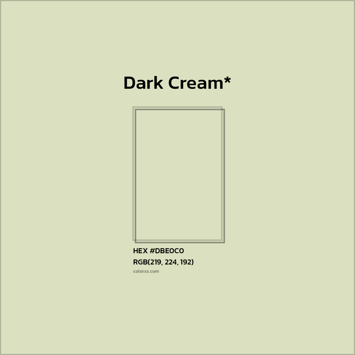 HEX #DBE0C0 Color Name, Color Code, Palettes, Similar Paints, Images