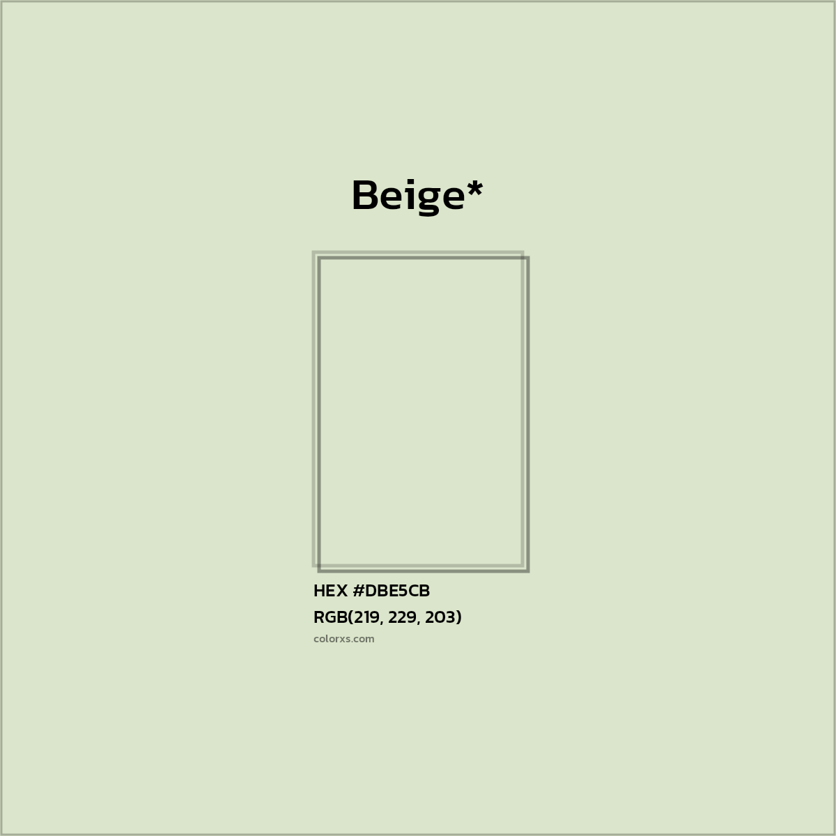 HEX #DBE5CB Color Name, Color Code, Palettes, Similar Paints, Images