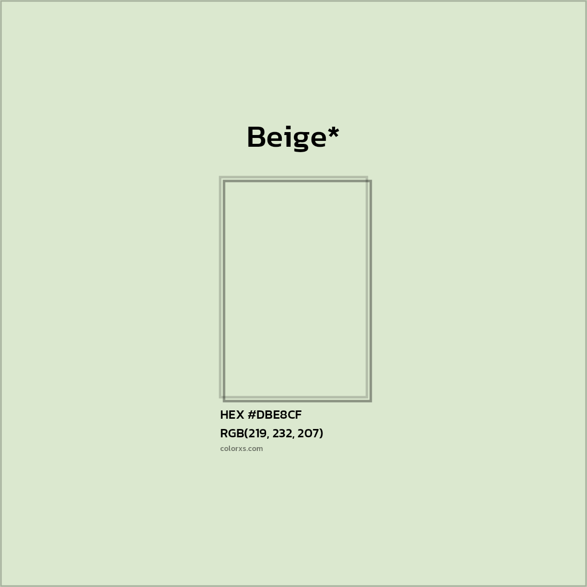 HEX #DBE8CF Color Name, Color Code, Palettes, Similar Paints, Images