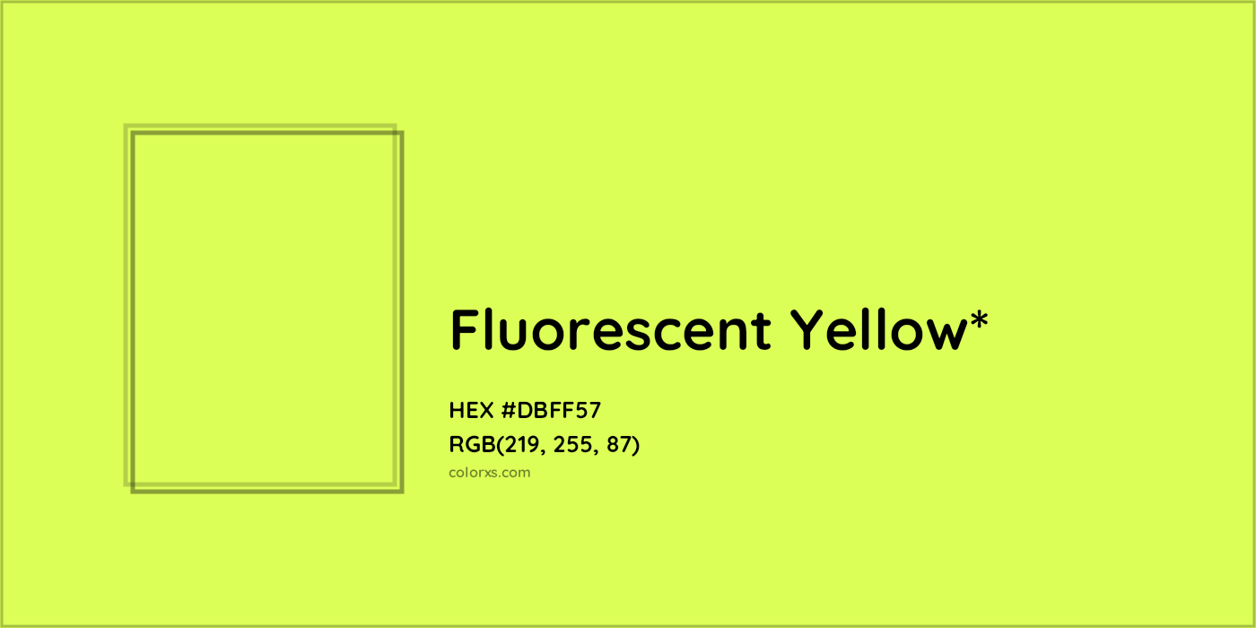 HEX #DBFF57 Color Name, Color Code, Palettes, Similar Paints, Images
