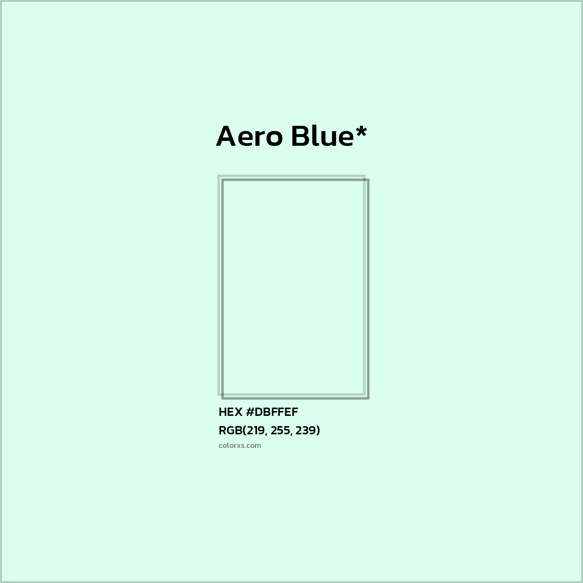 HEX #DBFFEF Color Name, Color Code, Palettes, Similar Paints, Images