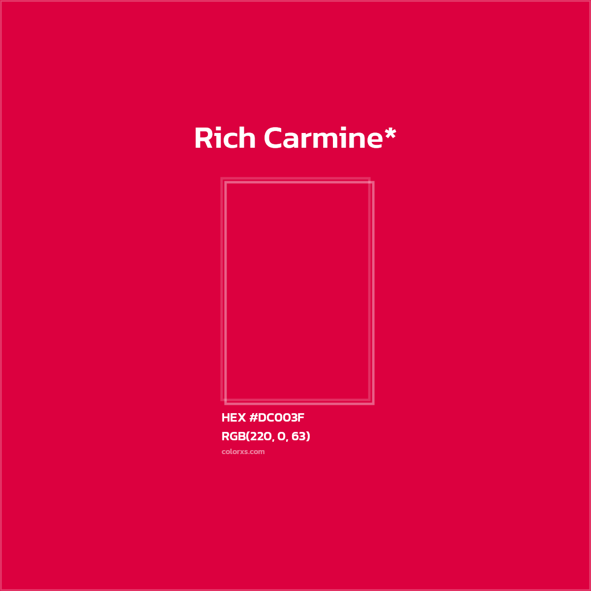 HEX #DC003F Color Name, Color Code, Palettes, Similar Paints, Images