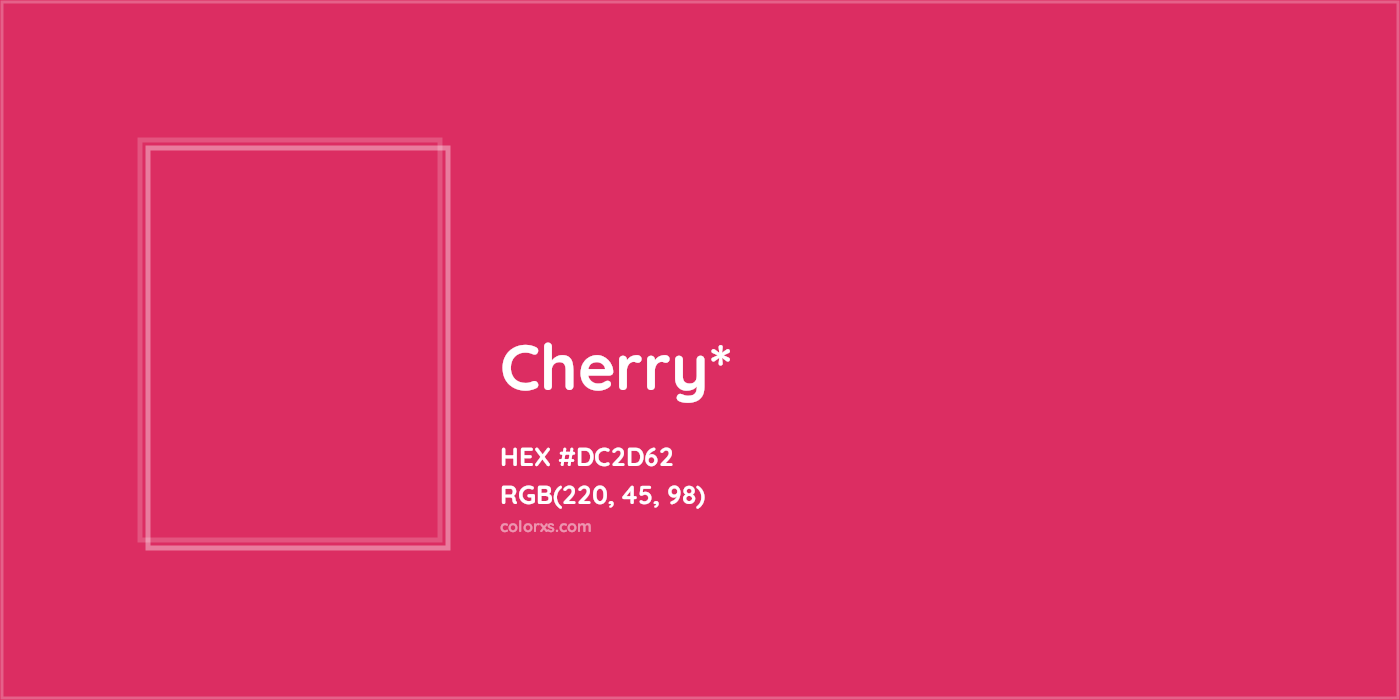 HEX #DC2D62 Color Name, Color Code, Palettes, Similar Paints, Images