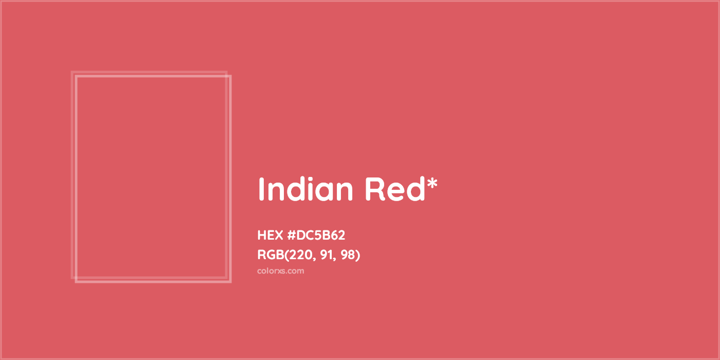 HEX #DC5B62 Color Name, Color Code, Palettes, Similar Paints, Images