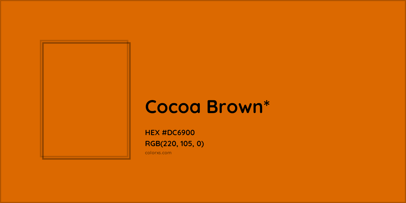 HEX #DC6900 Color Name, Color Code, Palettes, Similar Paints, Images
