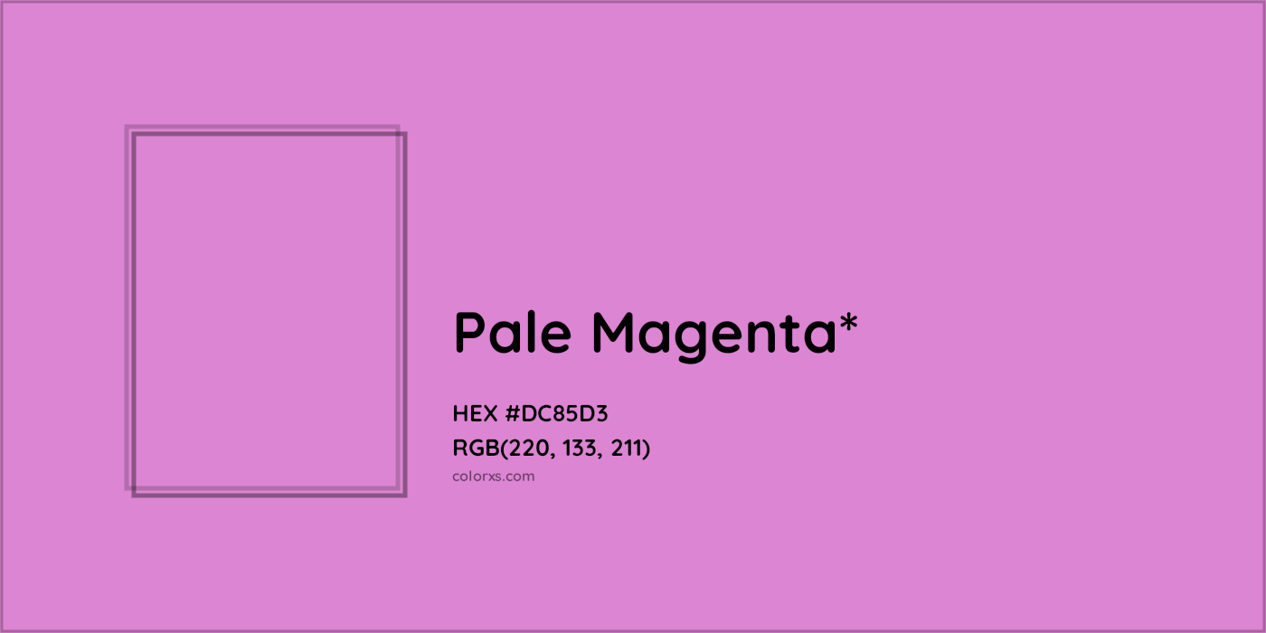 HEX #DC85D3 Color Name, Color Code, Palettes, Similar Paints, Images