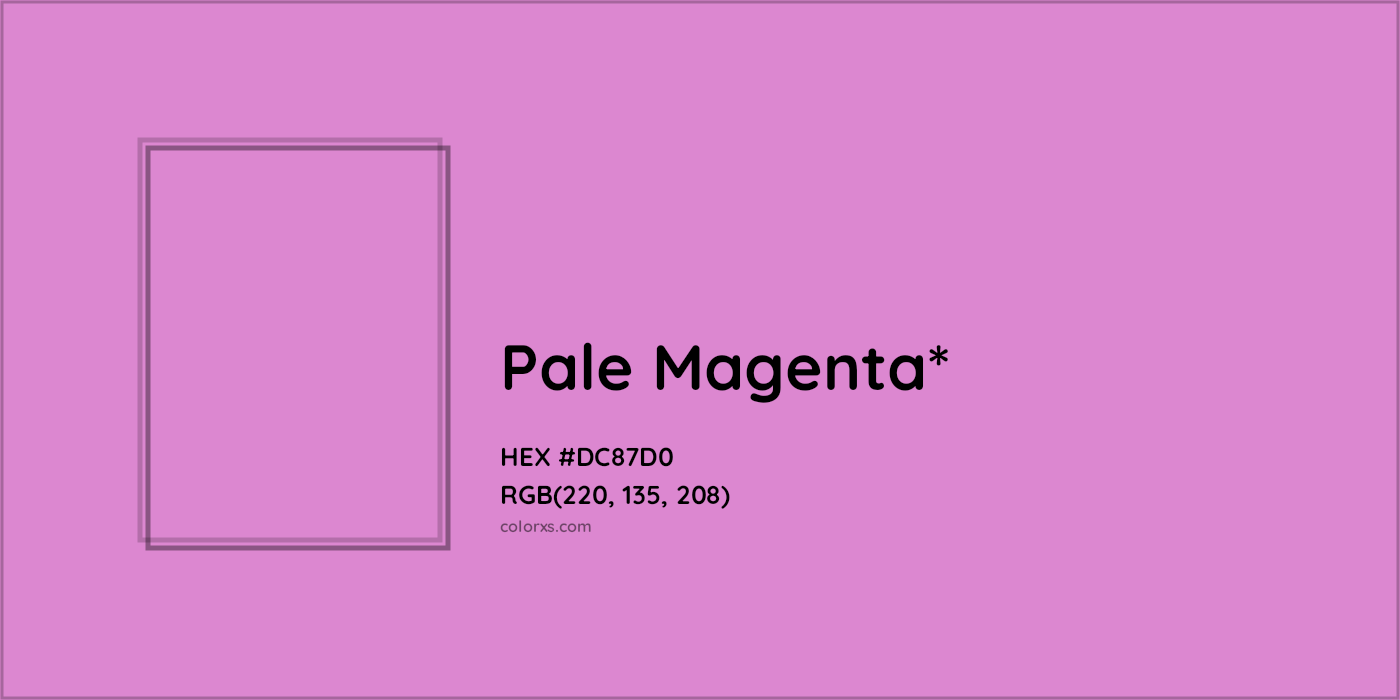HEX #DC87D0 Color Name, Color Code, Palettes, Similar Paints, Images
