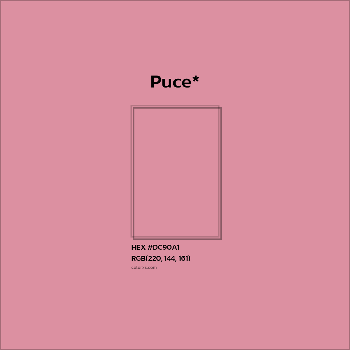 HEX #DC90A1 Color Name, Color Code, Palettes, Similar Paints, Images