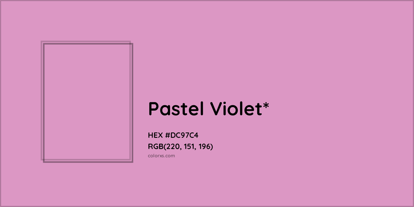 HEX #DC97C4 Color Name, Color Code, Palettes, Similar Paints, Images