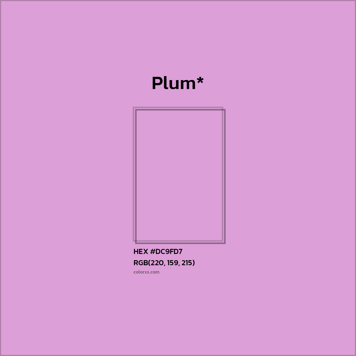 HEX #DC9FD7 Color Name, Color Code, Palettes, Similar Paints, Images