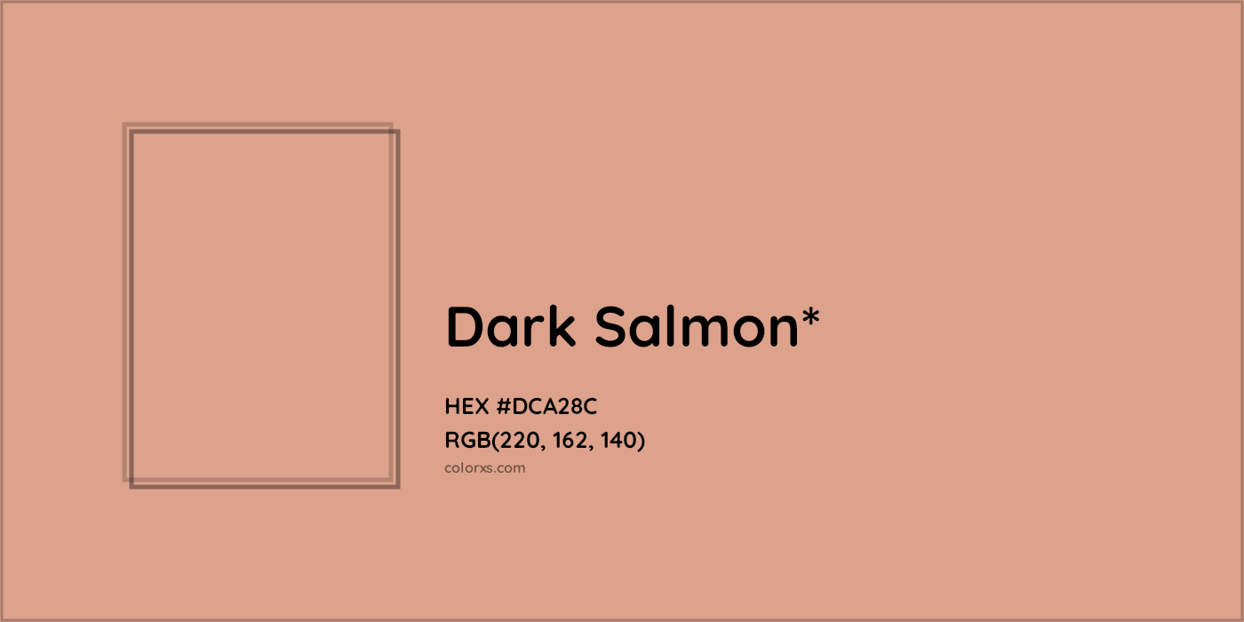 HEX #DCA28C Color Name, Color Code, Palettes, Similar Paints, Images