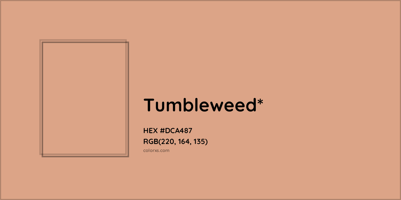 HEX #DCA487 Color Name, Color Code, Palettes, Similar Paints, Images