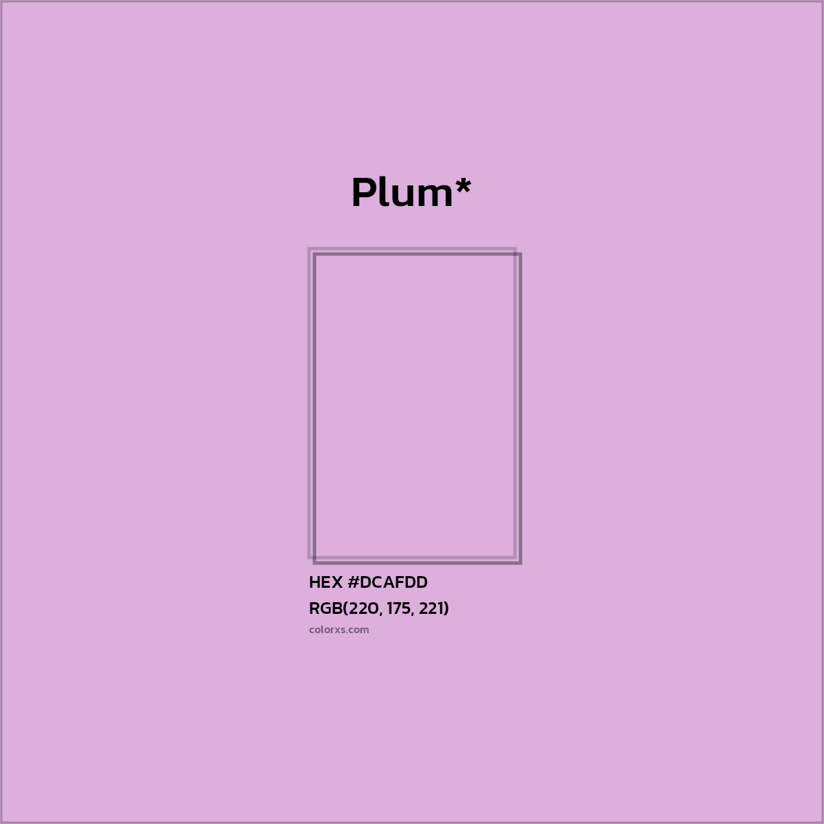 HEX #DCAFDD Color Name, Color Code, Palettes, Similar Paints, Images