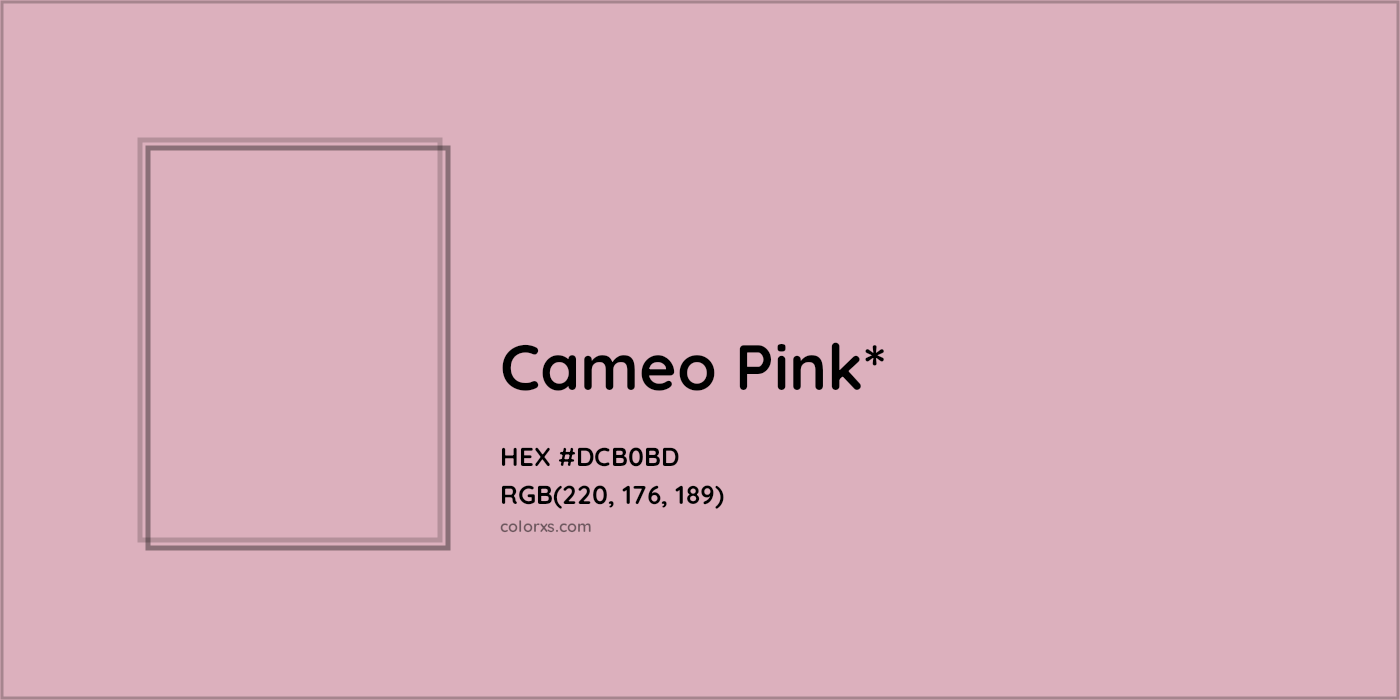 HEX #DCB0BD Color Name, Color Code, Palettes, Similar Paints, Images