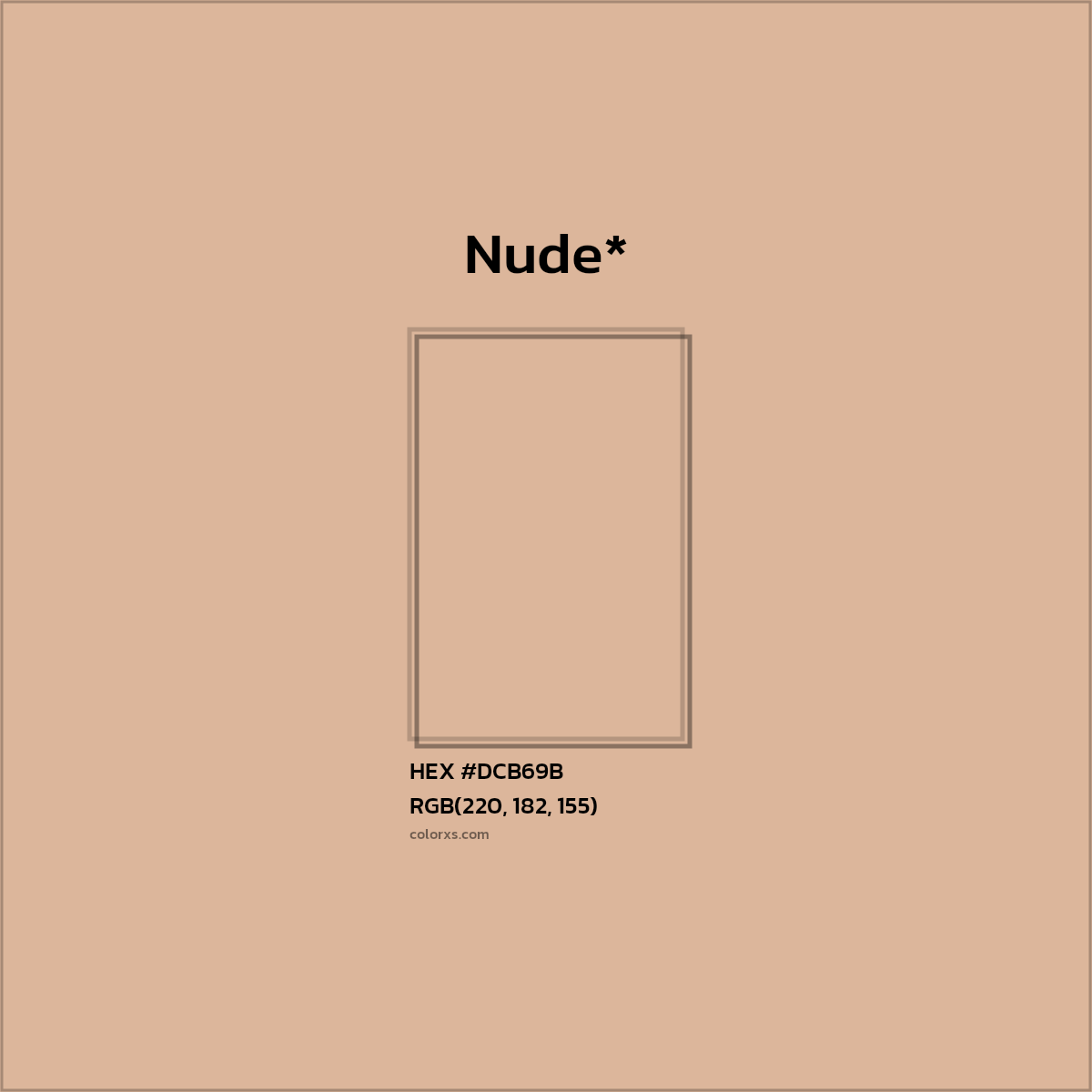 HEX #DCB69B Color Name, Color Code, Palettes, Similar Paints, Images
