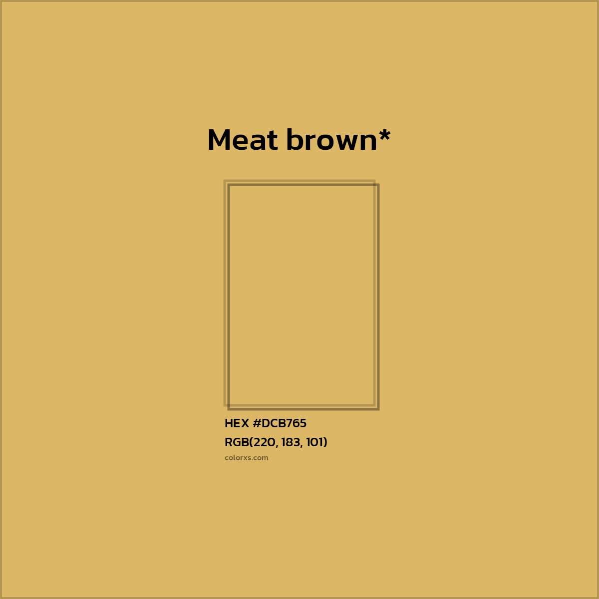 HEX #DCB765 Color Name, Color Code, Palettes, Similar Paints, Images
