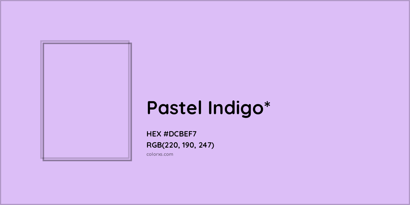 HEX #DCBEF7 Color Name, Color Code, Palettes, Similar Paints, Images