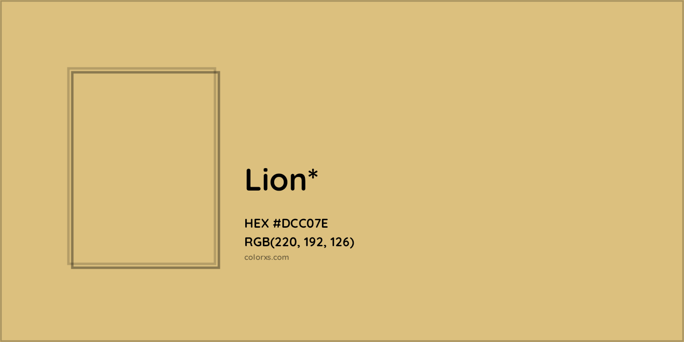 HEX #DCC07E Color Name, Color Code, Palettes, Similar Paints, Images