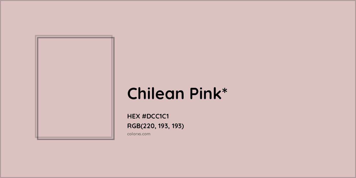 HEX #DCC1C1 Color Name, Color Code, Palettes, Similar Paints, Images
