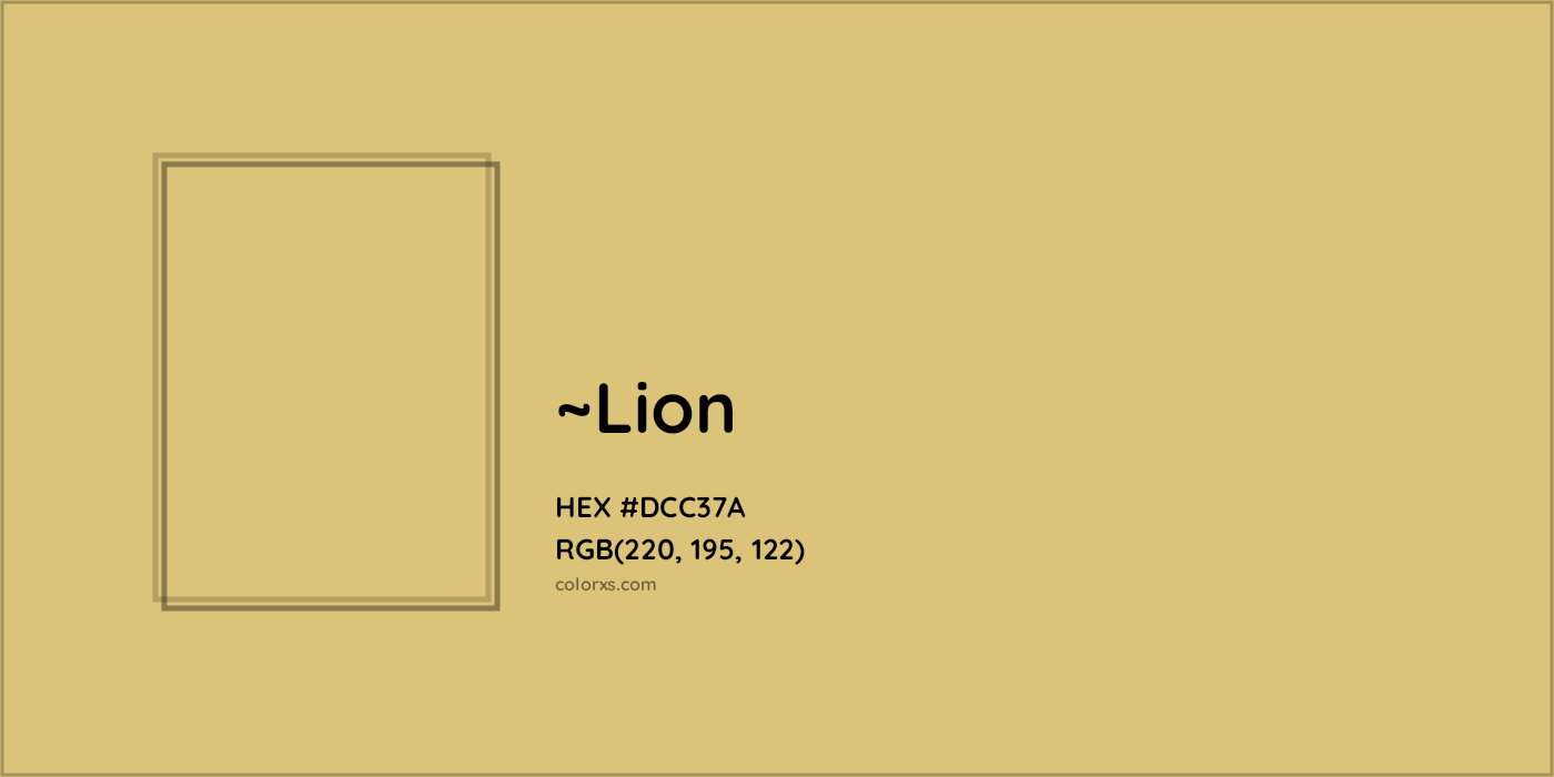 HEX #DCC37A Color Name, Color Code, Palettes, Similar Paints, Images