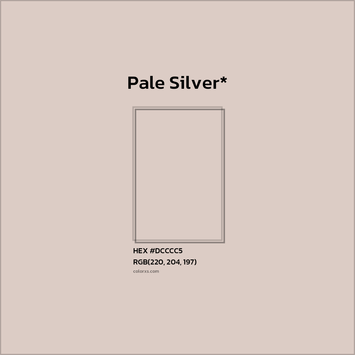 HEX #DCCCC5 Color Name, Color Code, Palettes, Similar Paints, Images