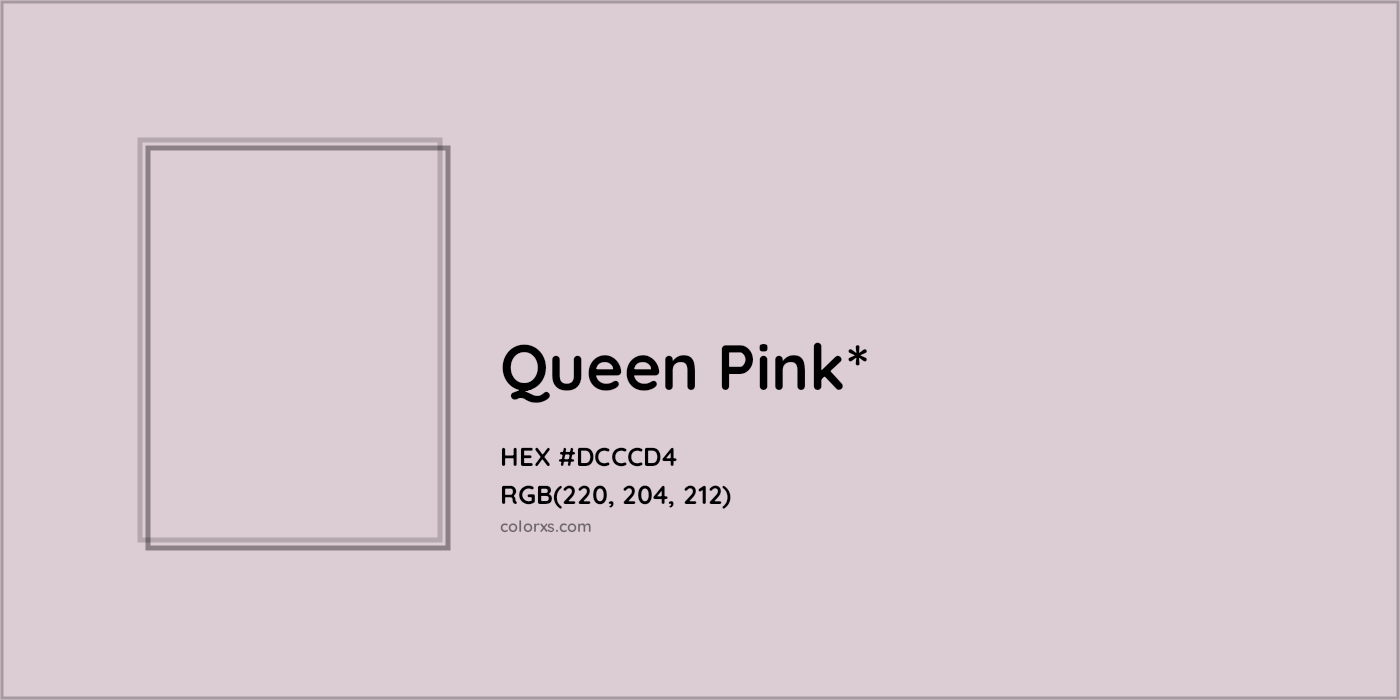 HEX #DCCCD4 Color Name, Color Code, Palettes, Similar Paints, Images
