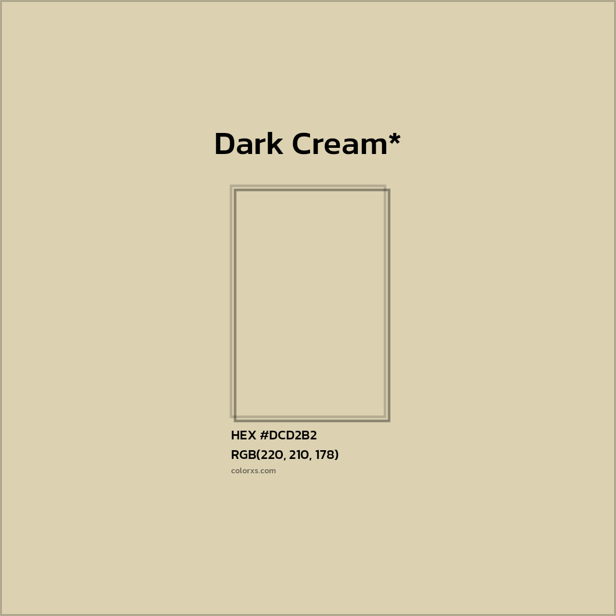 HEX #DCD2B2 Color Name, Color Code, Palettes, Similar Paints, Images
