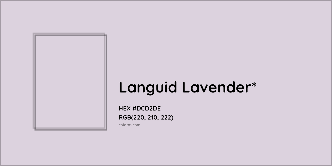 HEX #DCD2DE Color Name, Color Code, Palettes, Similar Paints, Images