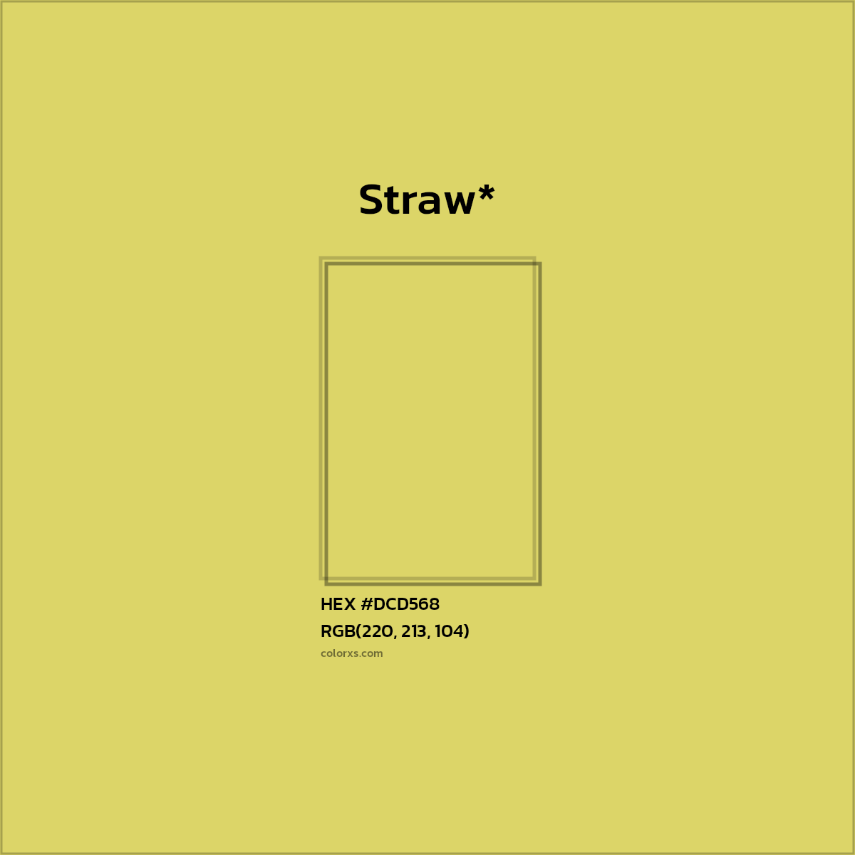 HEX #DCD568 Color Name, Color Code, Palettes, Similar Paints, Images